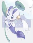  alternate_color animal_focus artist_name blue_eyes closed_mouth colored_skin commentary_request floette floette_(white) flower highres iwasi_29 no_humans pokemon pokemon_(creature) shiny_pokemon simple_background smile sparkle twitter_username white_background white_flower white_skin 