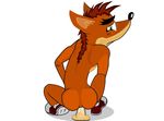  bandicoot crash crash_bandicoot crash_bandicoot_(series) erection fur male mammal marsupial nude orgasm penis solo video_games 