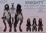 absurd_res ambiguous_gender animal_genitalia anthro anus balls bdsm boots clothing equid equiknightt equine flared_penis footwear fur genitals grey_body grey_fur hair hi_res horse knightt_(equiknightt) long_hair male mammal model_sheet penis pony puffy_anus solo