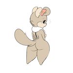 2017 absurd_res anthro big_butt biped black_and_white black_eyes black_stripes blush breasts brown_fur buckteeth butt cheek_tuft cheeks_(scribs03) chipmunk collaboration color_edit colored digital_drawing_(artwork) digital_media_(artwork) ears_back edit eyelashes female fluffy fluffy_tail flying_sweatdrops full-length_portrait fur hair hair_bow hair_ribbon half-closed_eyes hi_res lewdydo line_art long_tail looking_at_viewer looking_back mammal medium_breasts monochrome multicolored_fur neck_tuft nipples nude open_mouth pink_nipples portrait rear_view ribbons rodent scribs03 short_hair shortstack side_boob simple_background small_waist solo standing striped_fur stripes surprise sweat sweatdrop tan_fur teeth thick_thighs toony tuft white_background white_fur wide_hips 