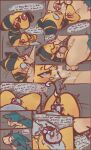 absurd_res after_orgasm ampharos animal_genitalia balls blurr_(xurora) bodily_fluids bracelet chastity_cage chastity_device comic cum cum_on_belly cum_on_body cum_while_chaste cum_while_penetrated cum_while_sheathed cumshot dialogue duo ejaculation feral generation_2_pokemon genital_fluids genitals hand_on_head hands-free heart_eyes heart_symbol hi_res jewelry licking looking_back lying male male/male musk nintendo on_back oral penetration penile penis penis_lick pokemon pokemon_(species) precum predator/prey requesting resisting_orgasm roleplay romantic romantic_couple sex sheath sheath_play shove sitting_on_another snout_in_sheath sobel_(xurora) spread_legs spreading submissive teeth_showing tongue tongue_in_sheath typhlosion xurora
