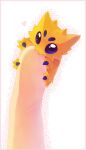  animal_focus animal_on_finger animal_on_hand index_finger_raised insect_on_finger joltik looking_at_animal pokemon pokemon_(creature) zillychu 