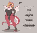  2017 anthro conditional_dnp dickgirl dragon intersex looking_at_viewer model_sheet open_mouth ryla simple_background smile wings wyntersun 