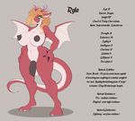  2017 anthro conditional_dnp dickgirl dragon intersex looking_at_viewer model_sheet nude open_mouth penis ryla simple_background smile wings wyntersun 