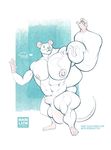  2017 abs animal_genitalia anthro areola balls big_arms big_balls blue_eyes growth growth_serum huge_balls hyper hyper_muscles lab_rat mainlion male mammal mouse muscle_growth muscular muscular_male nipples nude pecs rodent sheath simple_background solo steroids thick_thighs vein veiny_muscles 