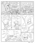  amy_rose comic female male rouge_the_bat shadow_the_hedgehog smusserd sonic_(series) 