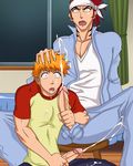  bleach gninrom ichigo_kurosaki renji_abarai tagme 