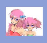  akazukin_chacha marin mermaid nami(marin&#039;s_sister) pink_hair sisters 