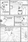  anthro canine comic dragon_ball duo ero_(character) eroborus fox kitsune_(ero) male mammal nintendo pikachu pok&eacute;mon video_games 