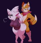  anthro canine crossgender cybernetics eroborus female fox fox_mccloud kitsune_(ero) machine male male/female mammal nintendo nude one_eye_closed sex star_fox video_games 