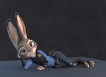  3_toes 3d_(artwork) 4_fingers adamb/fluffy anthro blender_(software) clothing digital_media_(artwork) disney female judy_hopps lagomorph lying mammal rabbit seductive solo toes zootopia 