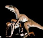  animated dinosaur lara_croft rea tomb_raider 