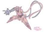  claws deoxys fighting_stance glowing glowing_eyes invalid_tag legendary_pok&eacute;mon nintendo pok&eacute;mon realistic simple_background solo standing tentacles unknown_artist video_games white_background 