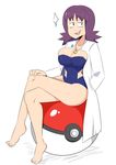  1girl breasts pokemon pokemon_(anime) solo tagme uchikido_(pokemon) 