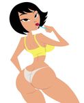  1girl ass black_hair breasts character_request samurai_jack solo tagme 