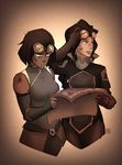  2girls asami_sato dark_skin korra multiple_girls the_legend_of_korra 