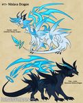  blitzdrachin blue_eyes dragon feral fur furred_dragon ice nixiava_dragon sifyro&#039;s_bestiary white_fur wings 