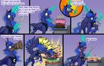  cake comic cooking crown equine food friendship_is_magic hammer horn mammal my_little_pony omny87 pancake princess_luna_(mlp) spatula tools winged_unicorn wings 