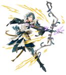 aiming arrow blue_eyes blue_hair boots bow_(weapon) drawing_bow fire_emblem fire_emblem_heroes fire_emblem_if full_body fur_trim gloves hair_over_one_eye hairband highres holding holding_arrow holding_bow_(weapon) holding_weapon kyuusugi_toku official_art open_mouth outstretched_arm partly_fingerless_gloves quiver setsuna_(fire_emblem_if) solo transparent_background weapon 