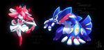  alternate_species ambiguous_gender anthro cat-meff duo eeveelution fusion humanoid kirlia kyogre legendary_pok&eacute;mon mega_evolution mega_swampert nintendo pok&eacute;mon primal_kyogre sylveon syntheticimagination video_games 