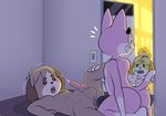  anal animal_crossing animal_genitalia animal_penis big_butt butt canine canine_penis cat caught cum cum_on_face digby_(animal_crossing) dog erection eroborus feline isabelle_(animal_crossing) knot male male/male mammal nintendo nude penis roz video_games 