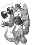  abs ambiguous_genitalia american_dragon:_jake_long anthro armpit_hair baseball_cap biceps big_biceps big_muscles big_pecs claws clothing disney dragon ephorox exercise fingerless_gloves gloves hair hat invalid_tag jake_long looking_at_viewer male manly muscular muscular_male pecs portrait shirt sketch solo standing tank_top three-quarter_portrait throwing triceps vein weightlifting weights wings workout 
