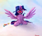  2017 blush equine feathered_wings feathers female fluttershy_(mlp) friendship_is_magic group hair hi_res horn mammal miokomata multicolored_hair my_little_pony open_mouth pink_hair pussy pussy_juice rainbow_dash_(mlp) solo_focus spread_wings twilight_sparkle_(mlp) winged_unicorn wings 