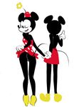  2017 4_fingers anthro black_fur butt clothing digital_media_(artwork) disney dress duo exhibitionism eyelashes faceless_male female filthypally flower fur gloves half-closed_eyes hand_holding hat long_eyelashes looking_at_viewer male mammal mickey_mouse minnie_mouse mouse one_eye_closed plant presenting presenting_hindquarters presenting_pussy pussy rear_view rodent simple_background upskirt white_background wink 