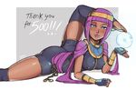  1girl dark_skin menat solo street_fighter tagme 