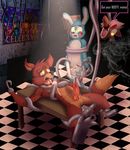  2017 anal anal_fingering anal_penetration animal_genitalia animatronic anthro anus balls canine cum cumshot digital_media_(artwork) ejaculation erection female fingering five_nights_at_freddy&#039;s five_nights_at_freddy&#039;s_2 forced fox foxy_(fnaf) fur gaycoon69 hi_res humanoid_penis interspecies knot machine male male/female male/male mammal mangle_(fnaf) nude open_mouth orgasm penetrable_sex_toy penetration penis rape robot sex sex_toy tentacles tongue toy_bonnie_(fnaf) video_games white_fur 
