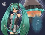  anus blush censored cherry_peachcat hatsune_miku headphones long_hair miku_hatsune miniskirt necktie no_panties pussy skirt thighhighs tie twintails upskirt vagina vocaloid 