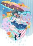  hatsune_miku tagme umbrella vocaloid yal 