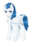  2017 equine eyelashes female happy mammal mars_(mars) pegasus solo umieart wings 