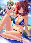  bikini cleavage eightman onozuka_komachi shikieiki_yamaxanadu swimsuits touhou 