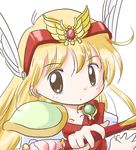  akazukin_chacha blonde_hair head magical_princess open_eyes sword 