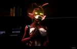  3d_(artwork) animatronic anthro canine digital_media_(artwork) fangs female five_nights_at_freddy&#039;s fox foxy_(fnaf) ionyen machine mammal nude robot solo source_filmmaker video_games 