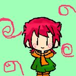  akazukin_chacha open_eyes pink_hair popy standing 