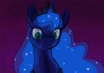  2017 animated blue_hair equine equum_amici female feral friendship_is_magic goattrain hair horn jewelry mammal my_little_pony necklace portrait princess_luna_(mlp) solo unicorn 