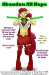  abs ambiguous_gender apple_bloom_(mlp) bdsm bondage bound cosplay crossover friendship_is_magic kryptonite muscular my_little_pony nipples rubber smudge_proof solo superfilly supergirl tears wet 