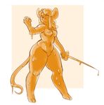  animate_inanimate breasts commander_syrup goo_creature mammal maple_syrup melee_weapon mouse nude rodent sword tagme weapon wide_hips zeek 