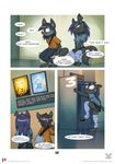  2017 anthro brother brother_and_sister canine clothed clothing comic dialogue digital_media_(artwork) duo english_text female fox hair male mammal ratcha_(artist) rick_(ratcha) rina_(ratcha) sibling sister text 