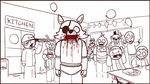  16:9 2014 animated animatronic anthro avian bear bird blood bone bonnie_(fnaf) canine chica_(fnaf) claws clothed clothing court crisis-omega crying english_text eye_patch eyewear fangs feels female five_nights_at_freddy&#039;s fox foxy_(fnaf) freddy_(fnaf) group gun hook hook_hand human inside lagomorph lapd looking_at_viewer machine male mammal monochrome multiple_scenes newspaper no_sound pirate police prison rabbit ranged_weapon robot sad screens shower sign simple_background skeleton soap solo stare tears text toe_claws tongue video_games weapon white_background white_eyes 
