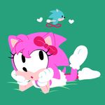  amy_rose blue_fur clothing footwear fur gaturo gloves pink_fur rosy_the_rascal shoes sonic_(series) sonic_the_hedgehog 