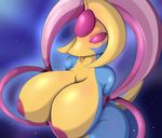  2017 big_breasts breasts cresselia female hi_res huge_breasts legendary_pok&eacute;mon nintendo pok&eacute;mon pok&eacute;morph solo suirano video_games 