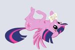  2017 animated cutie_mark english_text equine feathered_wings feathers female feral friendship_is_magic hair horn looking_at_viewer lying mammal multicolored_hair my_little_pony on_back solo szafir87 text twilight_sparkle_(mlp) winged_unicorn wings 