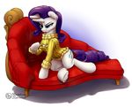  2015 blue_eyes clothed clothing cutie_mark equine fainting_couch female feral friendship_is_magic hair hooves horn keyhole_turtleneck long_hair mammal my_little_pony northernsprint purple_hair rarity_(mlp) solo sweater underhoof unicorn 