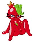  big_breasts bombegranate breasts female flower nipples nude plant plants_vs_zombies pussy screwroot simple_background video_games 