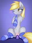  &lt;3 2017 amber_eyes blonde_hair blue_background blush clothed clothing derpy_hooves_(mlp) dildo equine female feral friendship_is_magic hair hi_res horse legwear mammal masturbation my_little_pony penetration pony pussy pussy_juice sex_toy simple_background socks solo toying_self twiren vaginal vaginal_penetration 