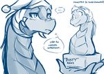  ... 2017 bust_(disambiguation) confusion crown dragon english_text female feral hat holding_object horn madam_reni_(twokinds) monochrome nightcap scalie sculpture simple_background sketch solo statue text thought_bubble tom_fischbach twokinds webcomic white_background 