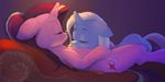  couple_(disambiguation) equine friendship_is_magic horn mammal my_little_pony raikoh-illust sleeping starlight_glimmer_(mlp) trixie_(mlp) unicorn 